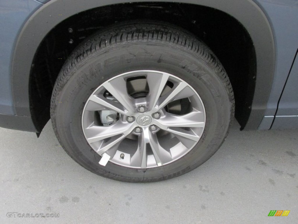 2015 Highlander XLE - Shoreline Blue Pearl / Ash photo #11