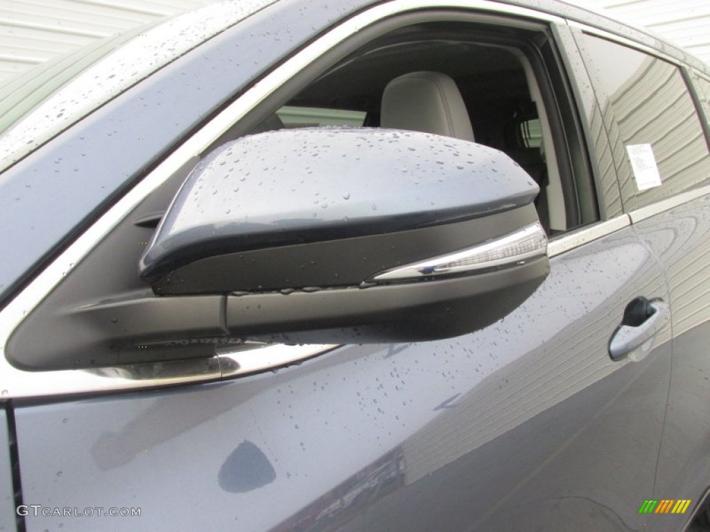 2015 Highlander XLE - Shoreline Blue Pearl / Ash photo #12