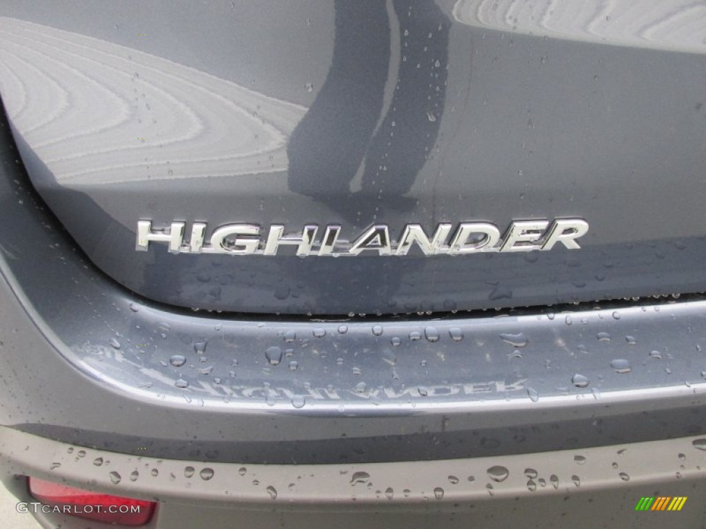 2015 Highlander XLE - Shoreline Blue Pearl / Ash photo #13