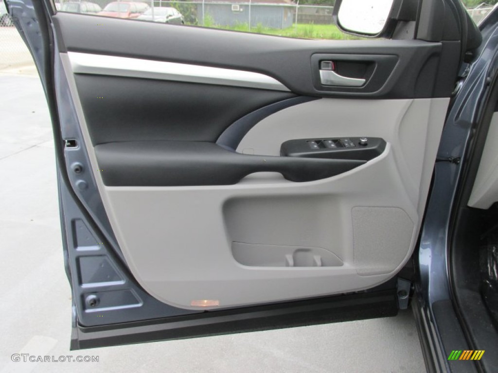2015 Highlander XLE - Shoreline Blue Pearl / Ash photo #21