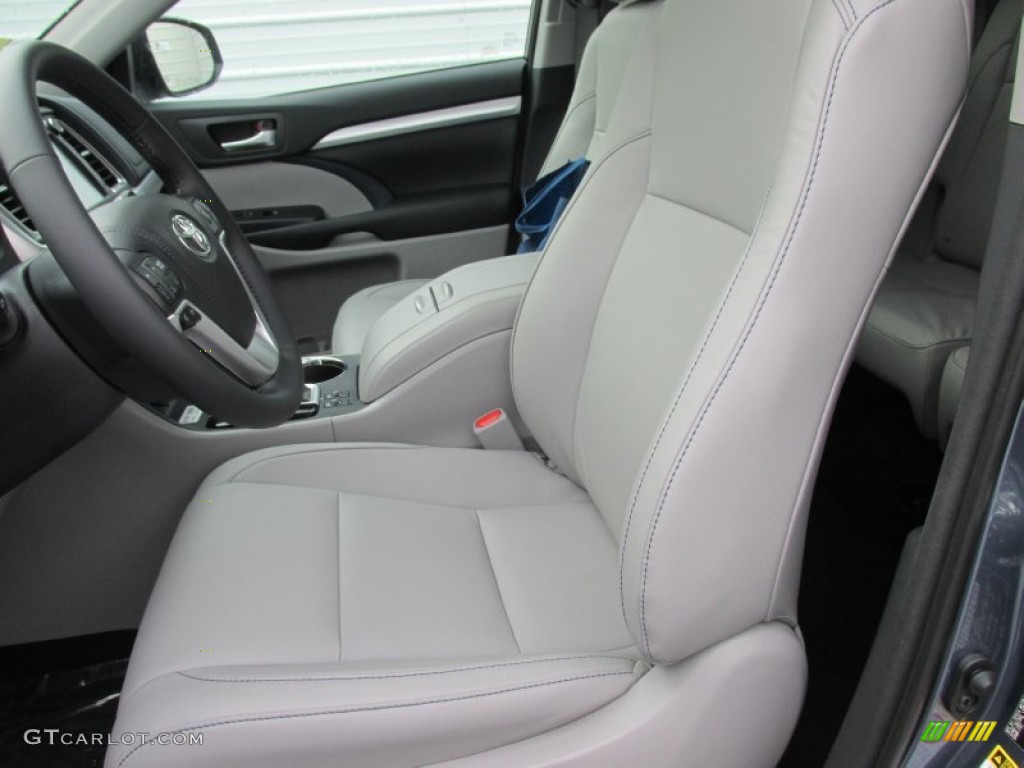 2015 Highlander XLE - Shoreline Blue Pearl / Ash photo #23