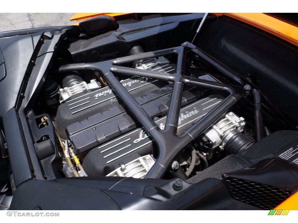 2007 Lamborghini Murcielago LP640 Roadster Engine Photos