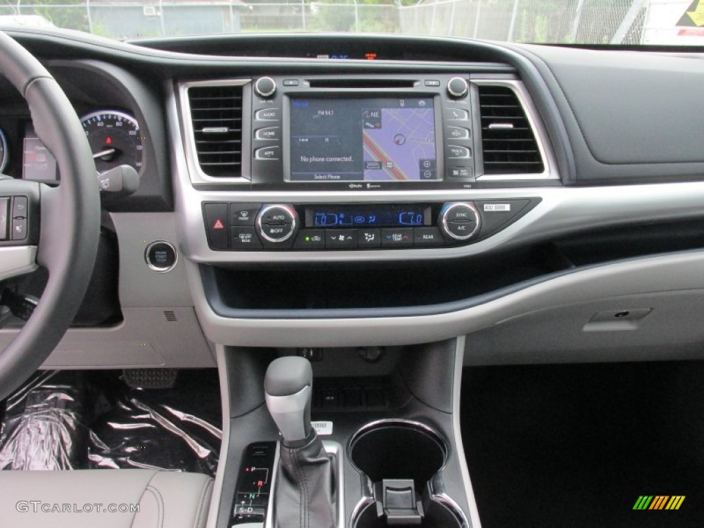 2015 Highlander XLE - Shoreline Blue Pearl / Ash photo #27
