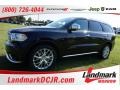 2015 Black Forest Green Pearl Dodge Durango Citadel #105250943