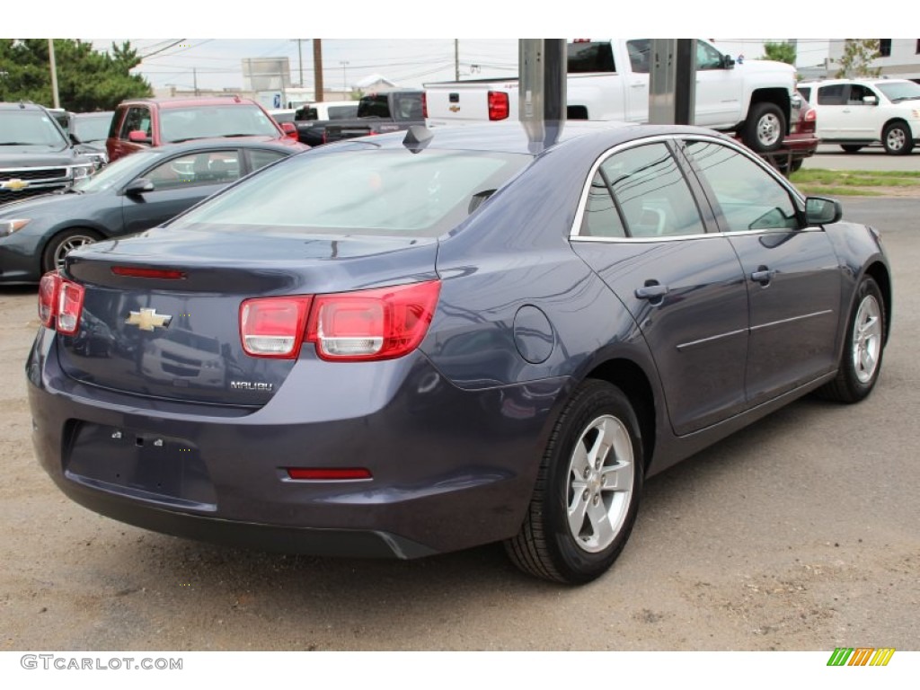 2013 Malibu LS - Blue Topaz Metallic / Jet Black/Titanium photo #4