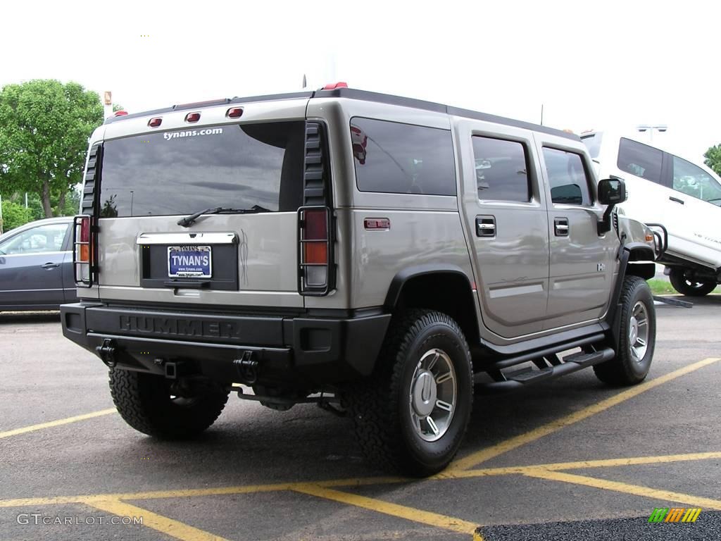 2003 H2 SUV - Pewter Metallic / Wheat photo #6