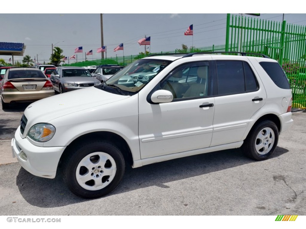 2002 ML 320 4Matic - Alabaster White / Java photo #5