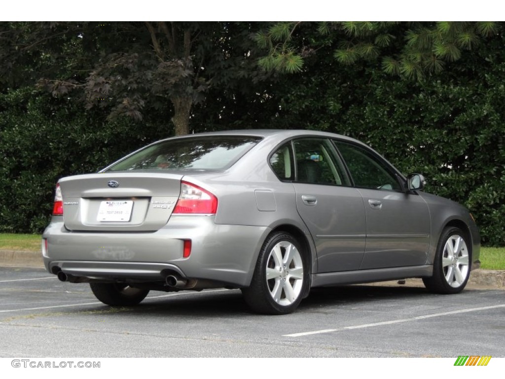2008 Legacy 2.5 GT Limited Sedan - Obsidian Black Pearl / Off Black photo #6
