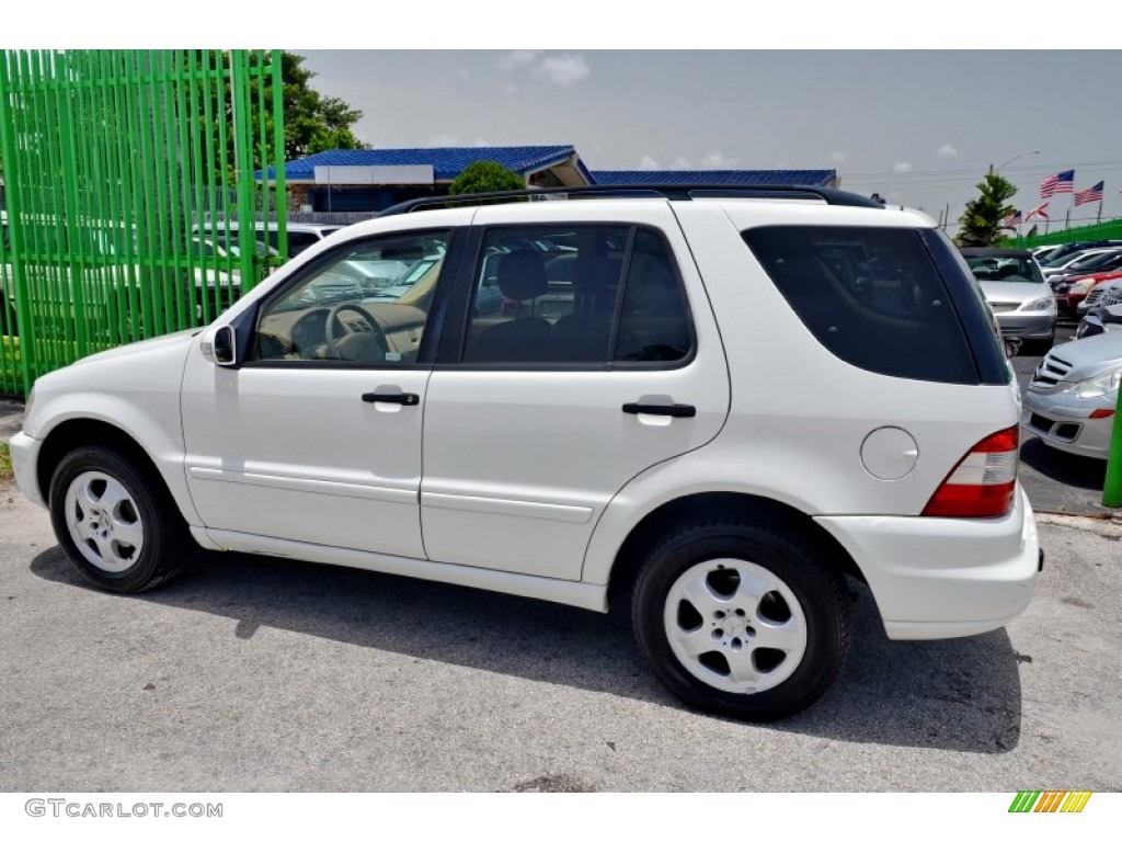 2002 ML 320 4Matic - Alabaster White / Java photo #8