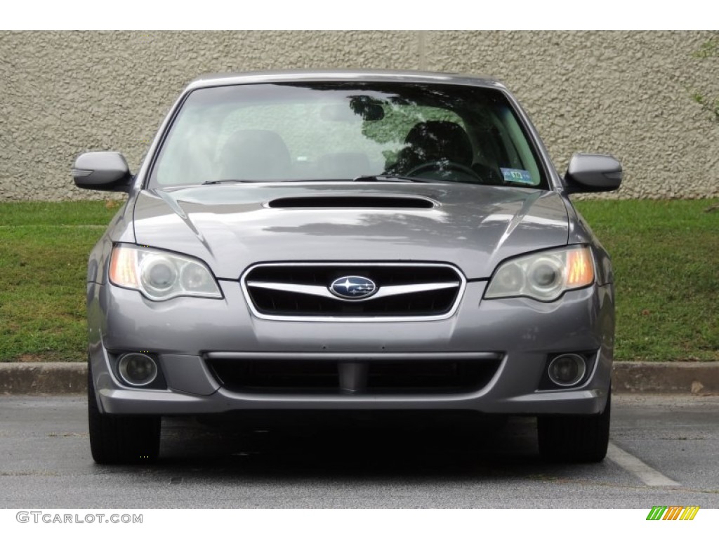 2008 Legacy 2.5 GT Limited Sedan - Obsidian Black Pearl / Off Black photo #8