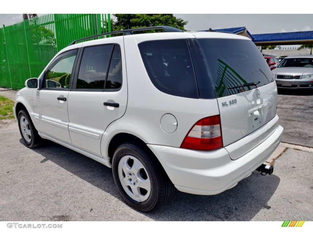 2002 ML 320 4Matic - Alabaster White / Java photo #9