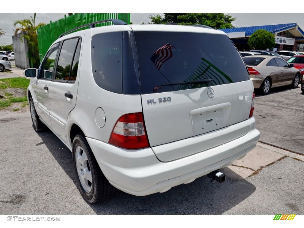 2002 ML 320 4Matic - Alabaster White / Java photo #10