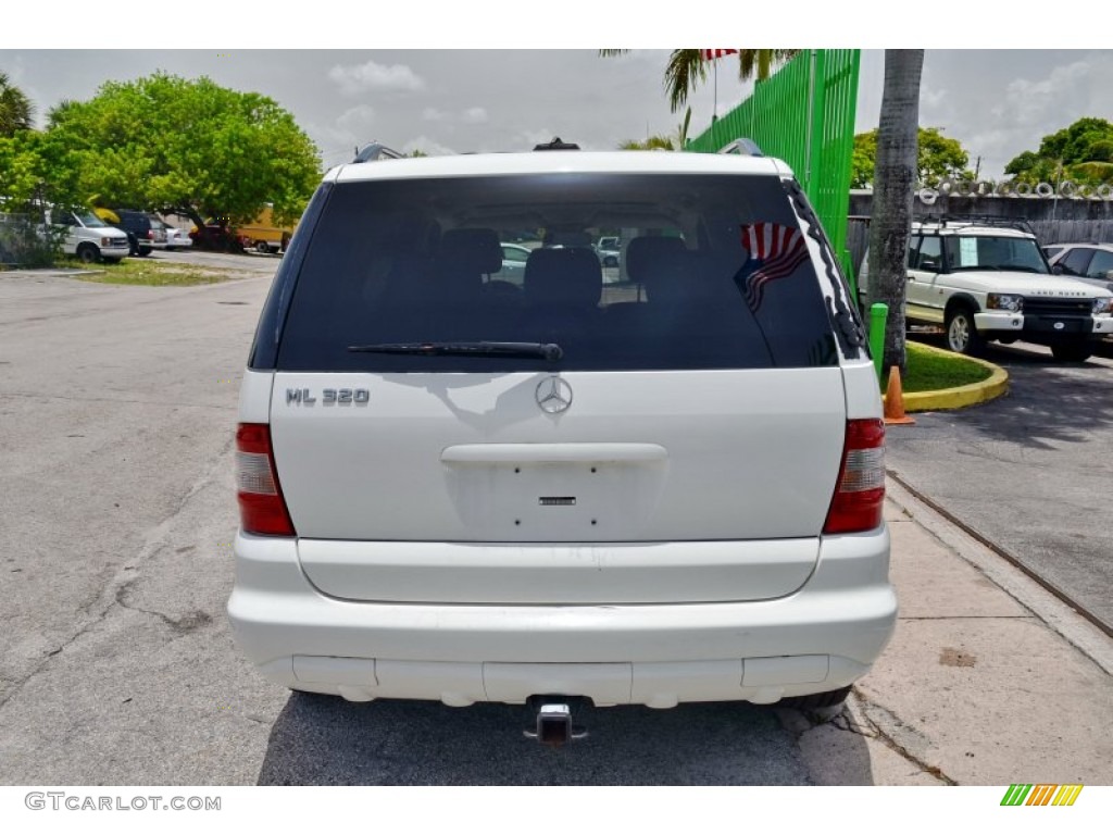 2002 ML 320 4Matic - Alabaster White / Java photo #11