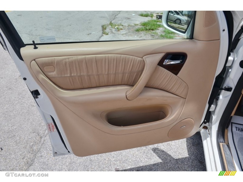 2002 ML 320 4Matic - Alabaster White / Java photo #19