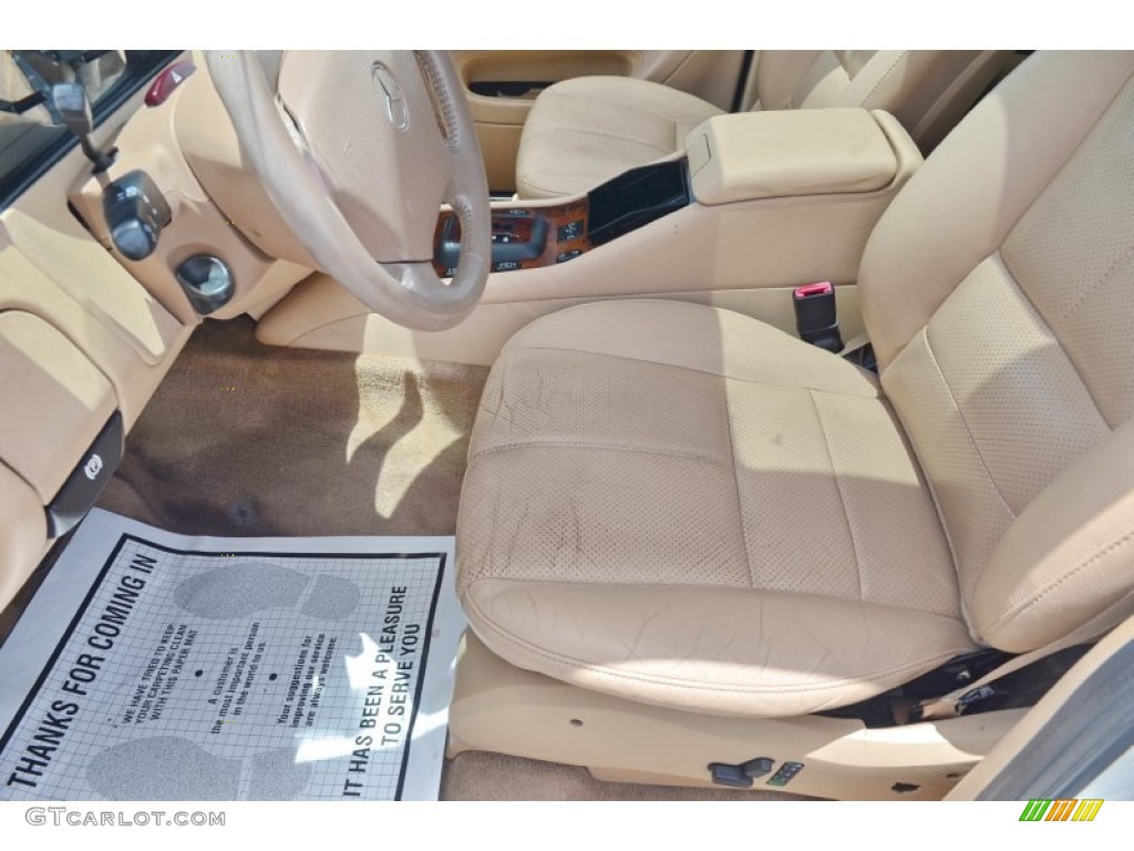 2002 ML 320 4Matic - Alabaster White / Java photo #22