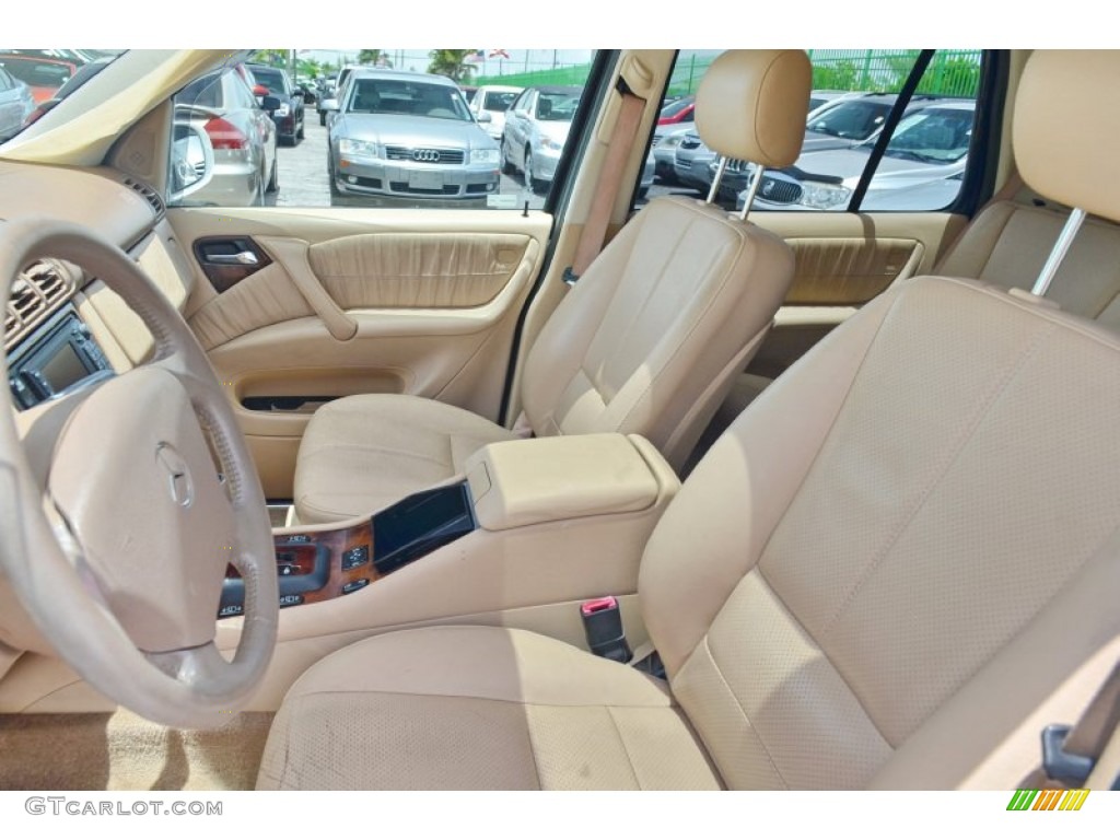 2002 ML 320 4Matic - Alabaster White / Java photo #23