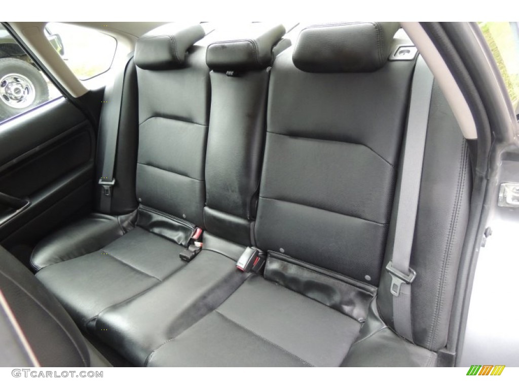 2008 Legacy 2.5 GT Limited Sedan - Obsidian Black Pearl / Off Black photo #23