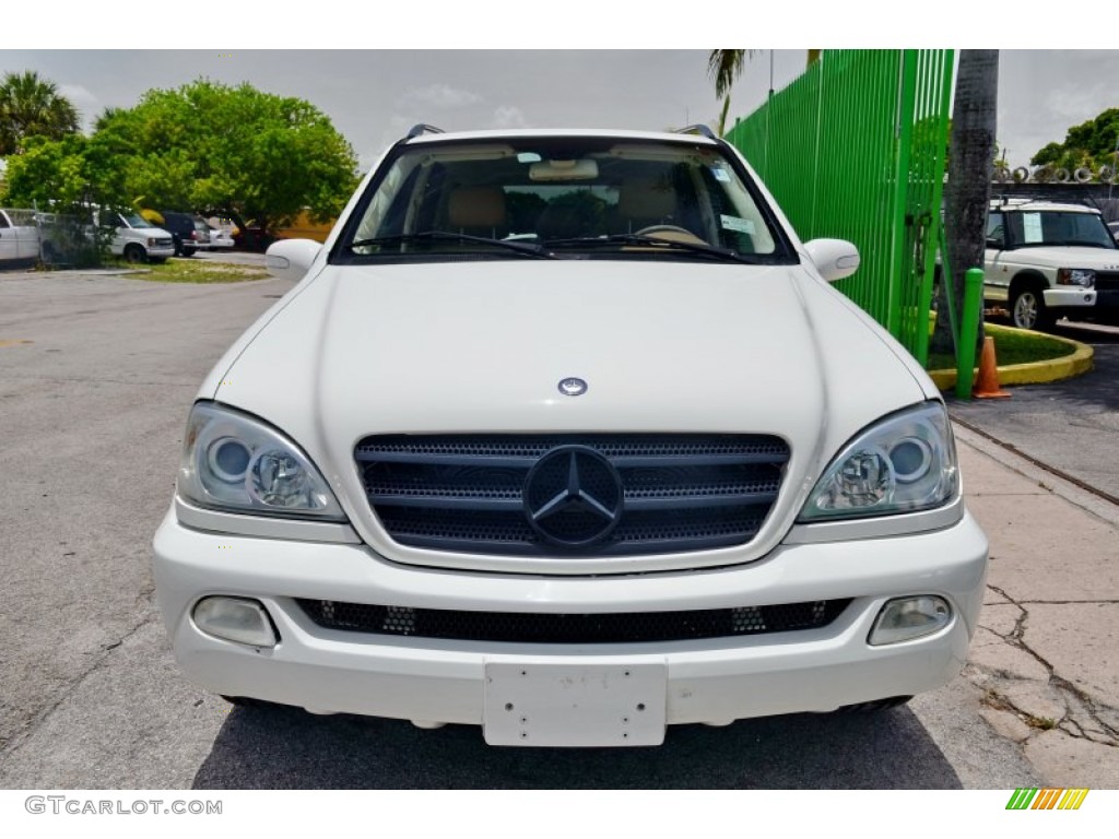 2002 ML 320 4Matic - Alabaster White / Java photo #27