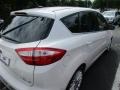 2015 White Platinum Tricoat Ford C-Max Hybrid SEL  photo #5