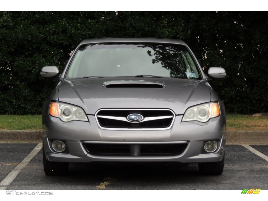 2008 Legacy 2.5 GT Limited Sedan - Obsidian Black Pearl / Off Black photo #34