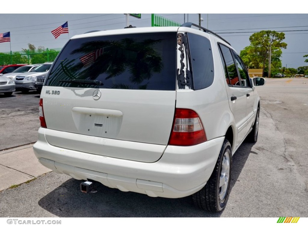 2002 ML 320 4Matic - Alabaster White / Java photo #35