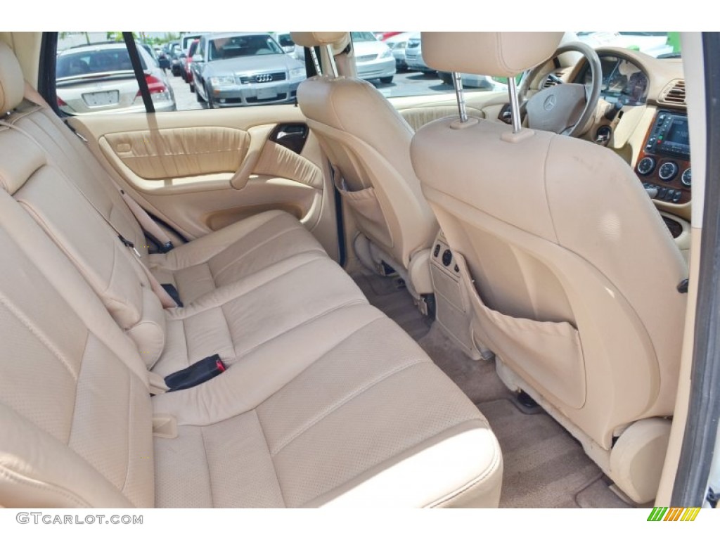 2002 ML 320 4Matic - Alabaster White / Java photo #51