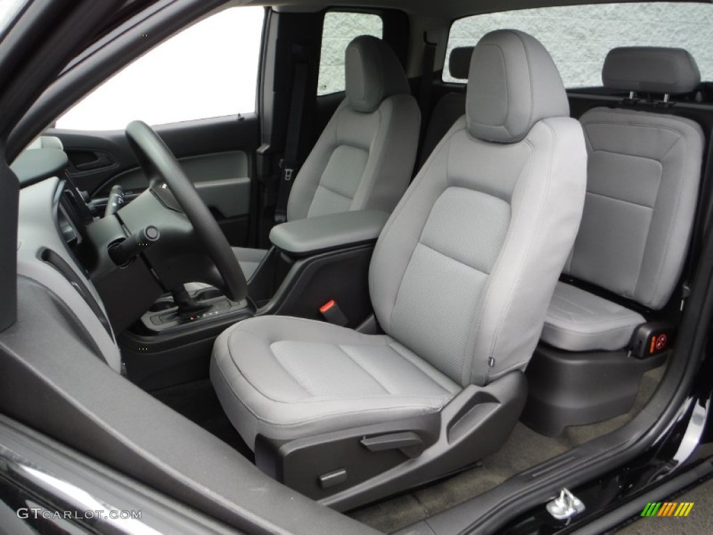 Jet Black/Dark Ash Interior 2015 Chevrolet Colorado WT Extended Cab 4WD Photo #105266424