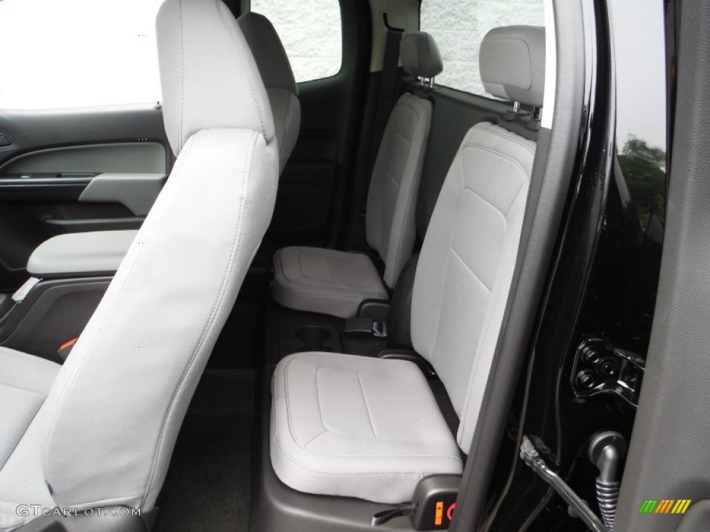 2015 Chevrolet Colorado WT Extended Cab 4WD Rear Seat Photo #105266559