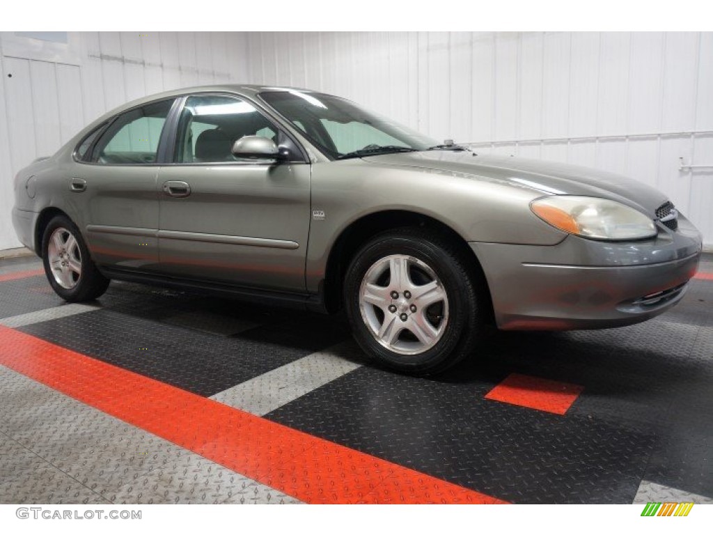 2002 Taurus SEL - Silver Frost Metallic / Medium Graphite photo #6