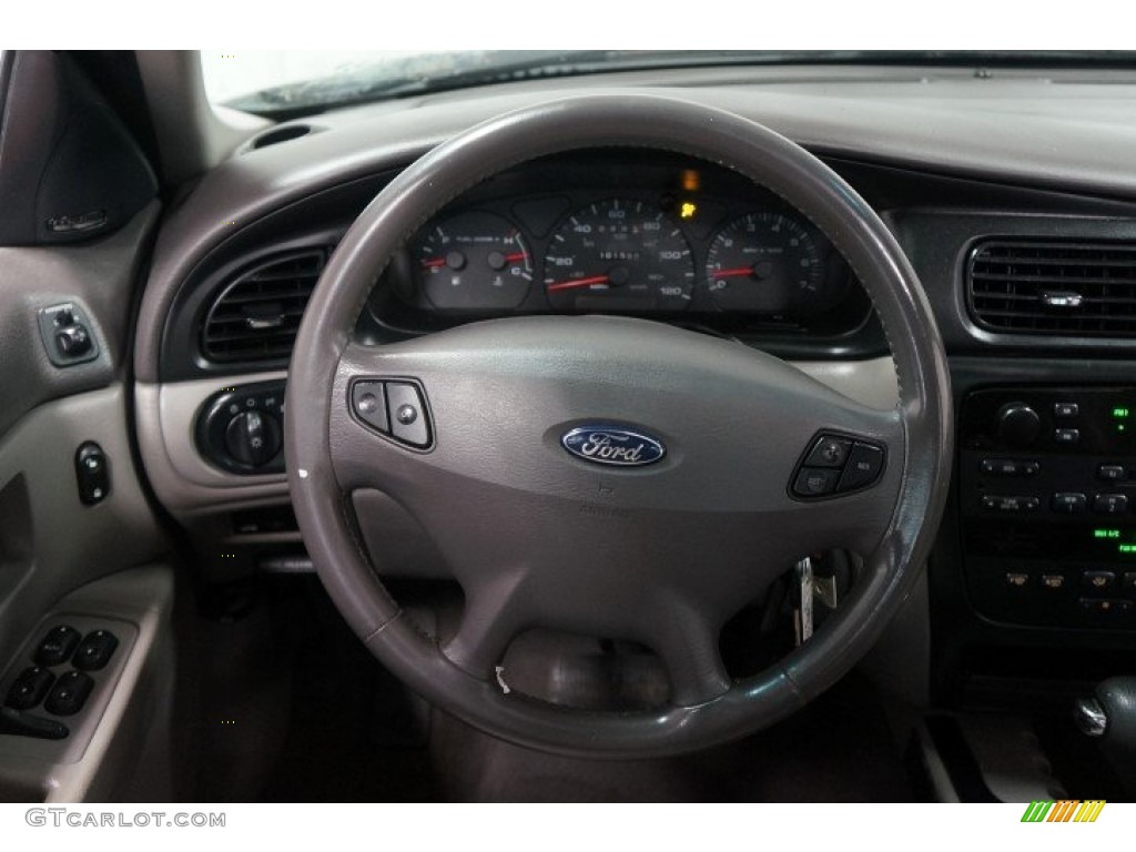 2002 Taurus SEL - Silver Frost Metallic / Medium Graphite photo #23