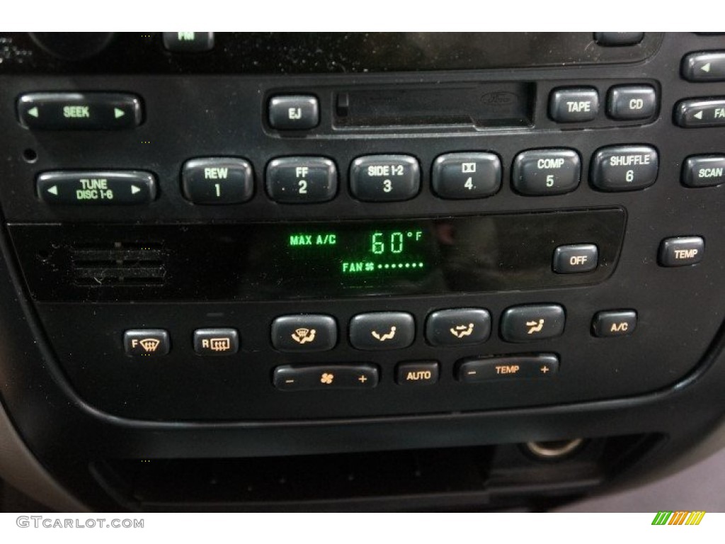 2002 Taurus SEL - Silver Frost Metallic / Medium Graphite photo #31