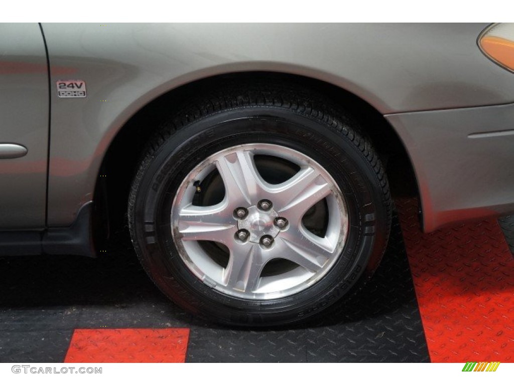 2002 Taurus SEL - Silver Frost Metallic / Medium Graphite photo #41