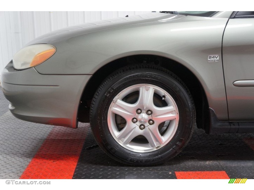 2002 Taurus SEL - Silver Frost Metallic / Medium Graphite photo #69