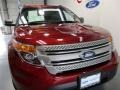 2013 Ruby Red Metallic Ford Explorer FWD  photo #2