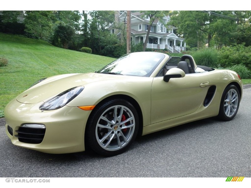 2013 Boxster S - Lime Gold Metallic / Agate Grey/Lime Gold photo #1