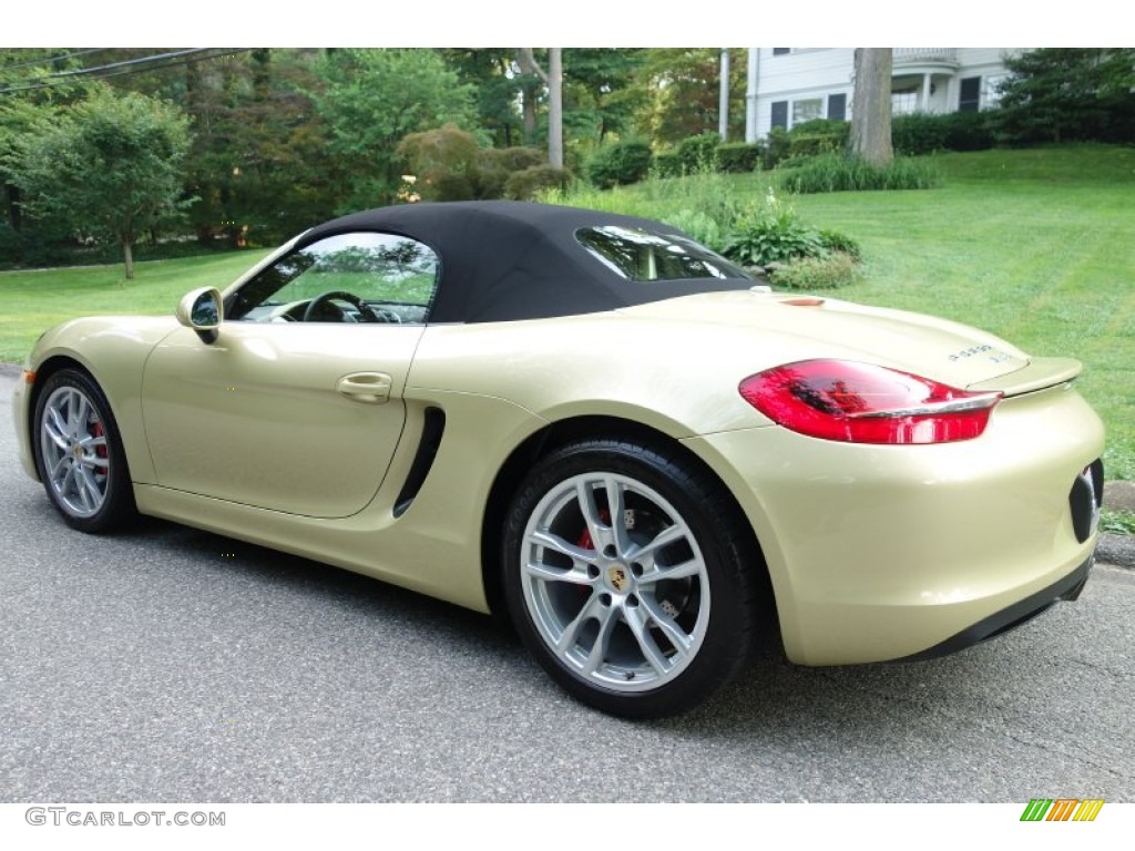 Lime Gold Metallic 2013 Porsche Boxster S Exterior Photo #105270162