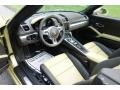 Agate Grey/Lime Gold 2013 Porsche Boxster S Interior Color