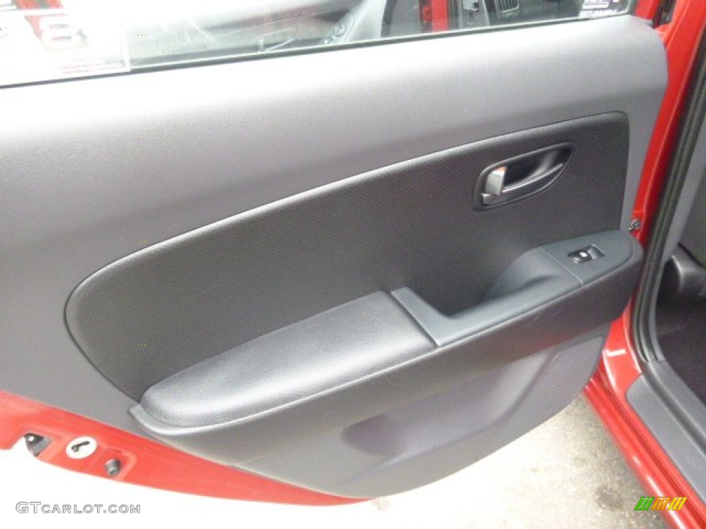 2009 Elantra SE Sedan - Apple Red Pearl / Black photo #18