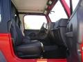 2002 Flame Red Jeep Wrangler X 4x4  photo #11