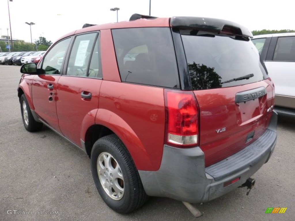 2003 VUE V6 AWD - Orange / Light Tan photo #2