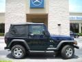 2006 Midnight Blue Pearl Jeep Wrangler X 4x4  photo #5