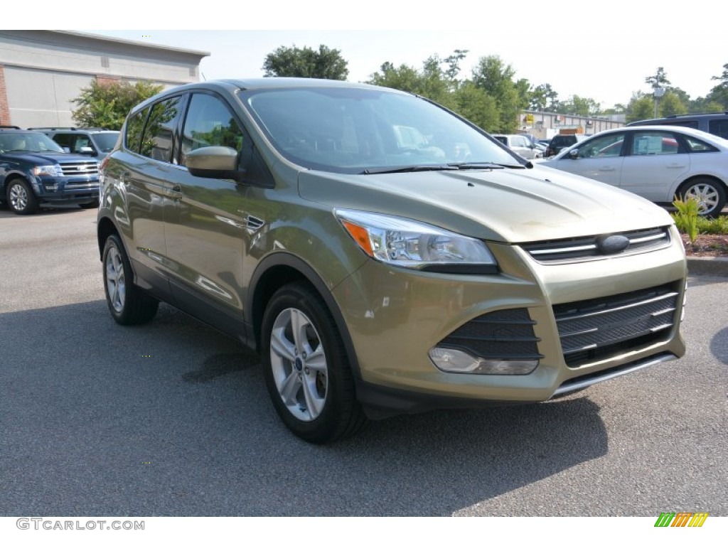 2013 Escape SE 2.0L EcoBoost 4WD - Ginger Ale Metallic / Charcoal Black photo #1