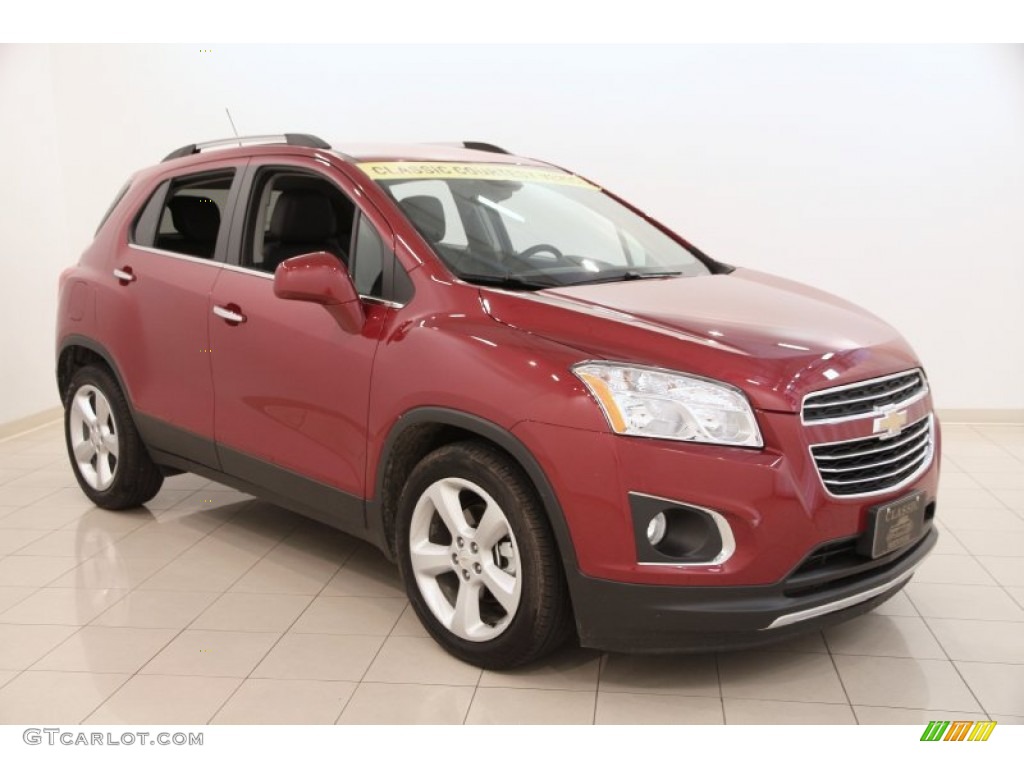 2015 Trax LTZ - Ruby Red Metallic / Jet Black photo #1