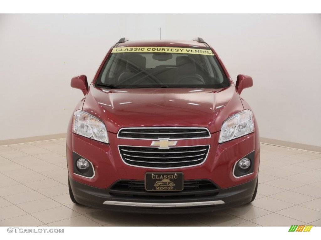 2015 Trax LTZ - Ruby Red Metallic / Jet Black photo #2