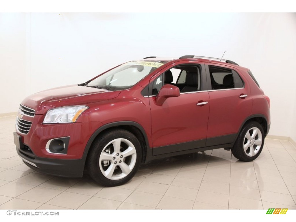 Ruby Red Metallic 2015 Chevrolet Trax LTZ Exterior Photo #105278484