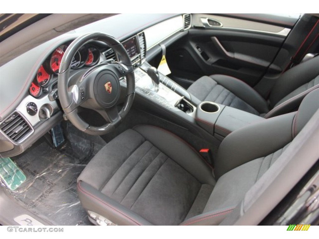 Black/w Alcantara Interior 2015 Porsche Panamera GTS Photo #105280146