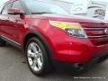 2015 Ruby Red Ford Explorer Limited  photo #37