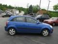 2007 Sapphire Blue Kia Rio Rio5 SX Hatchback  photo #2