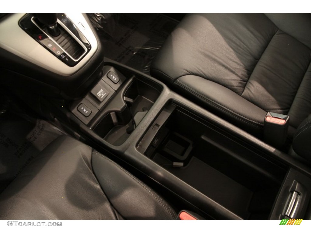 2014 CR-V EX-L AWD - Urban Titanium Metallic / Black photo #13