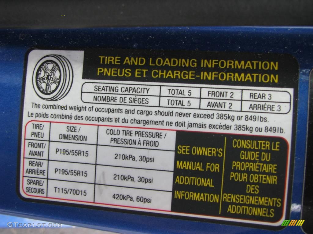 2007 Rio Rio5 SX Hatchback - Sapphire Blue / Gray photo #13